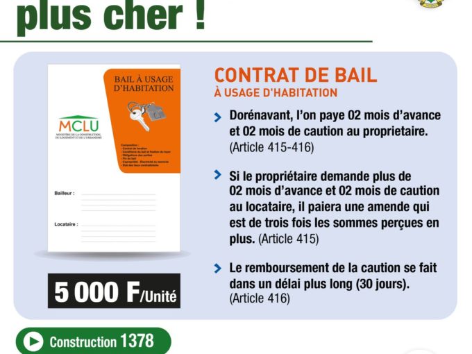 Contrat de bail